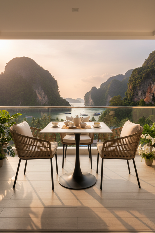 TAPA MESA 80 X 80 MARMOL AMONET