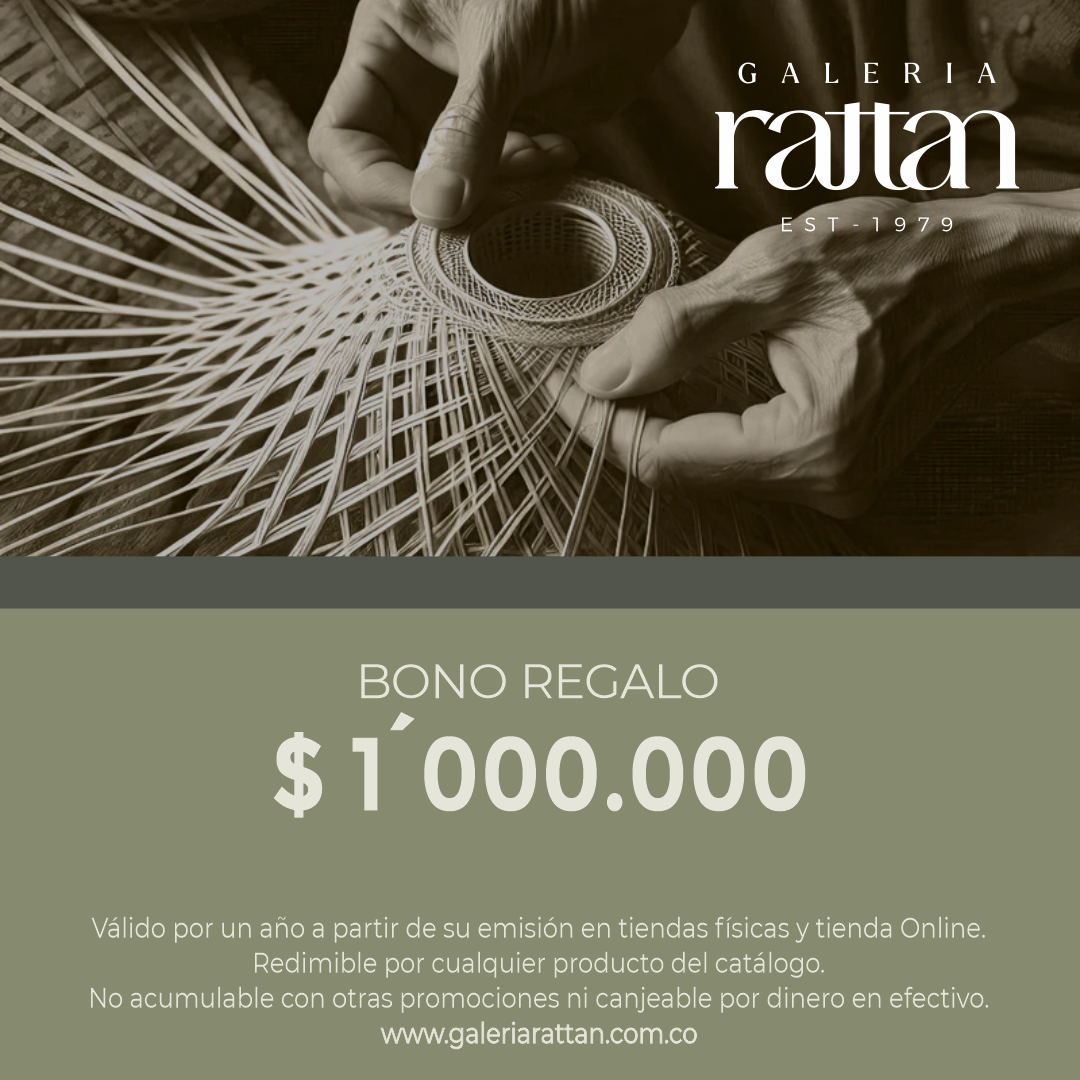 Bono de Regalo Galería Rattan