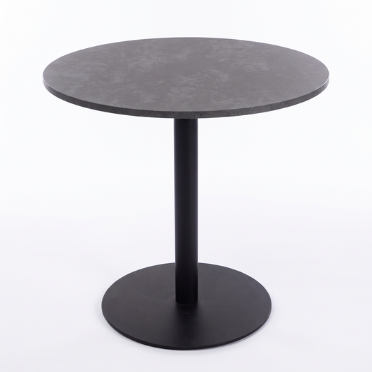 EDEN II BASE COMEDOR REDONDA NEGRA
