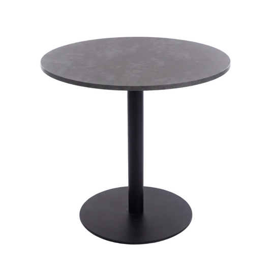 EDEN II BASE COMEDOR REDONDA NEGRA