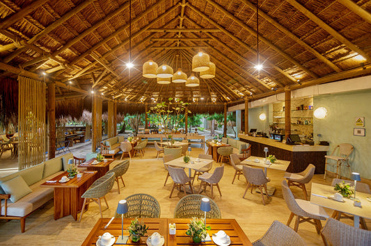 Hotel San Pedro de Majagua: mobiliario artesanal en rattan  con esencia caribeña