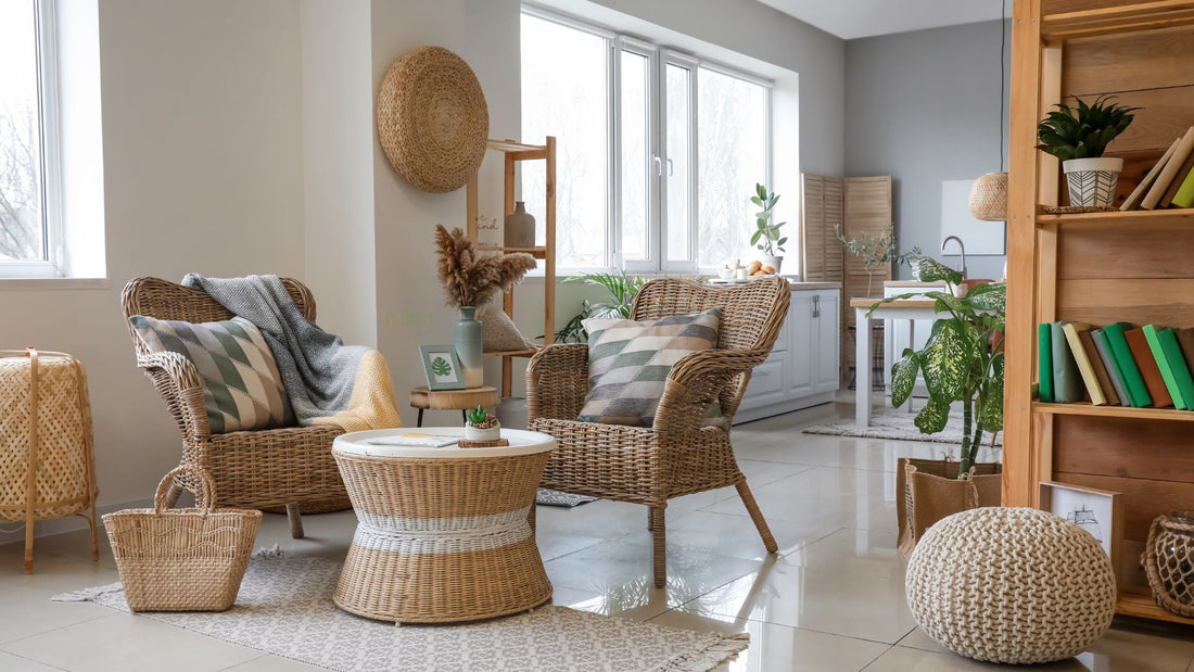 5 razones para elegir muebles de rattan en tu hogar o negocio