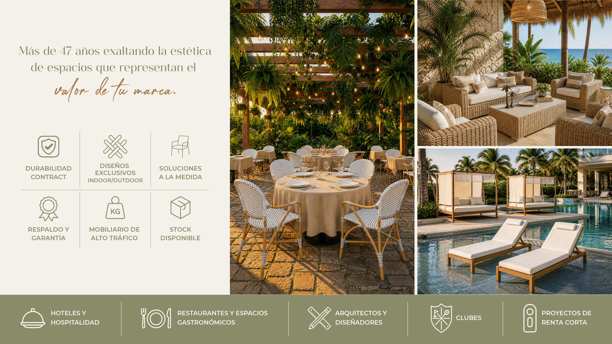 Salas Exterior Galeria Rattan