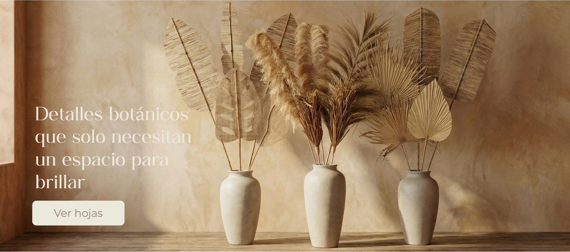 Hojas galería Rattan