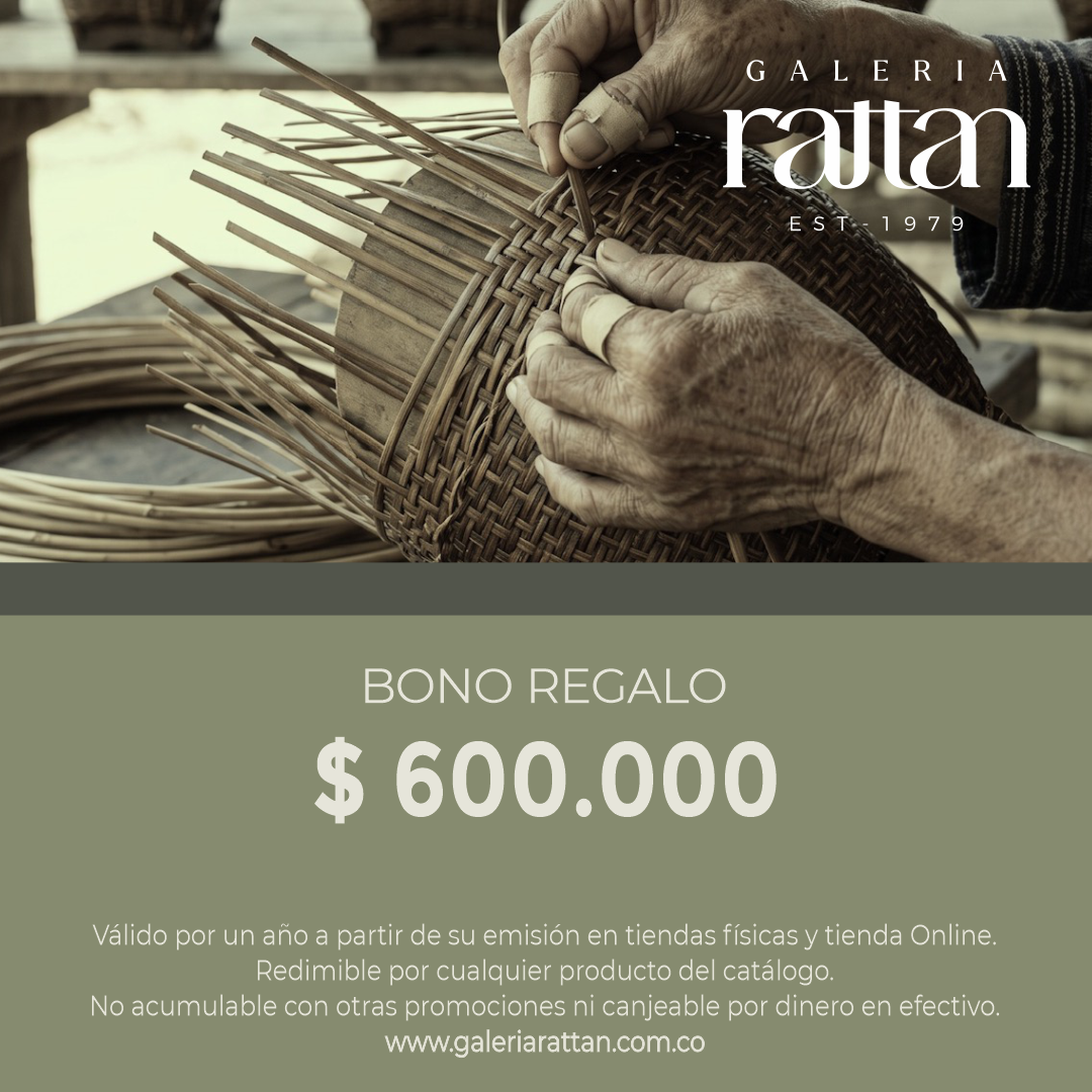Bono de Regalo Galería Rattan