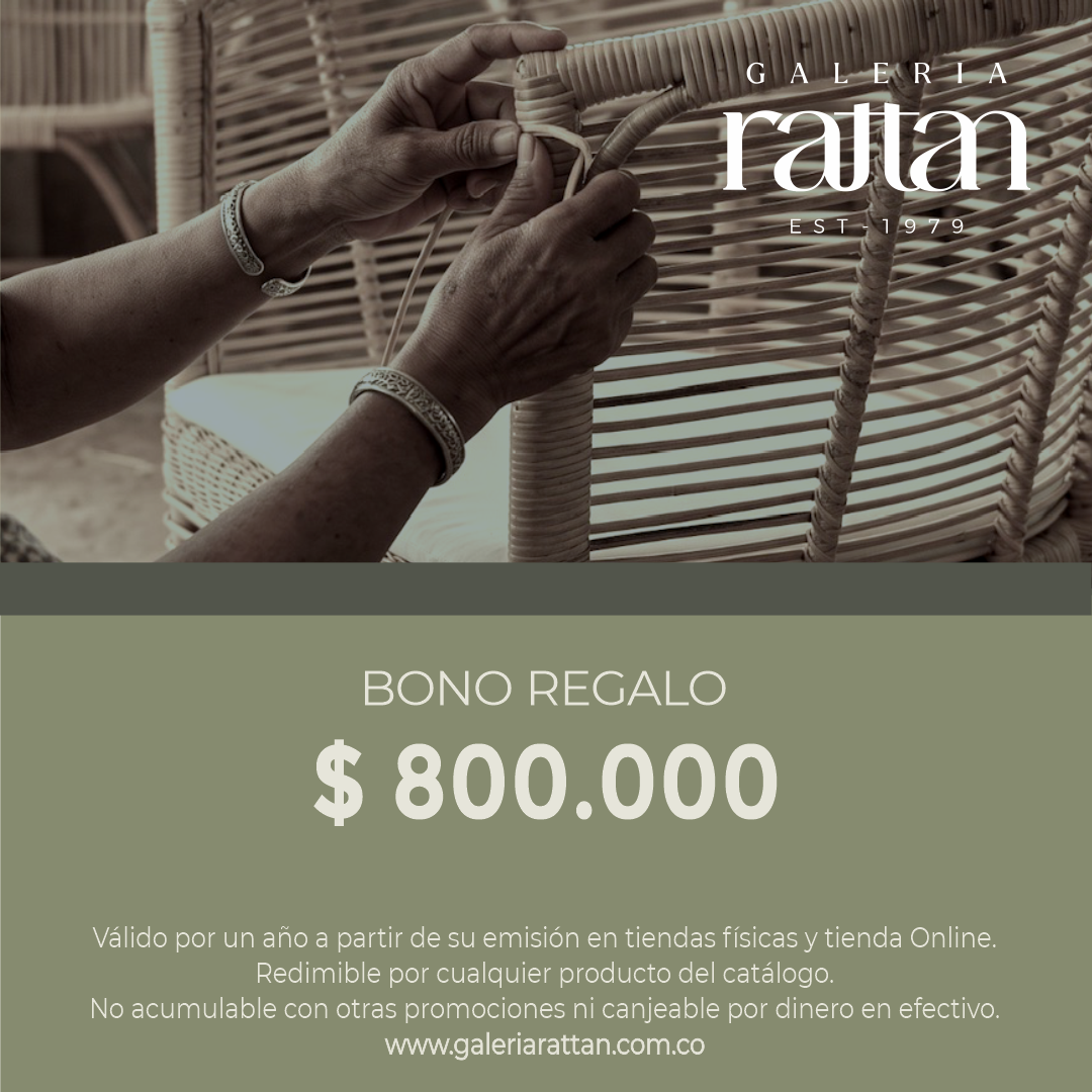 Bono de Regalo Galería Rattan