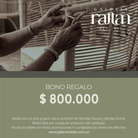 Bono de Regalo Galería Rattan