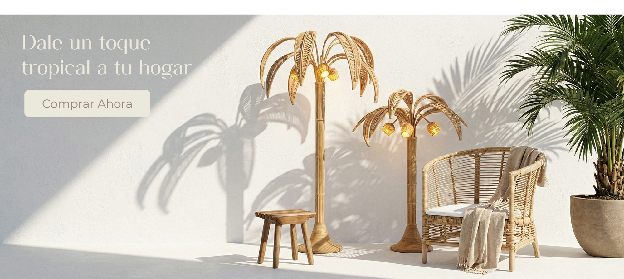Hojas galería Rattan