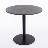 EDEN II BASE COMEDOR REDONDA NEGRA